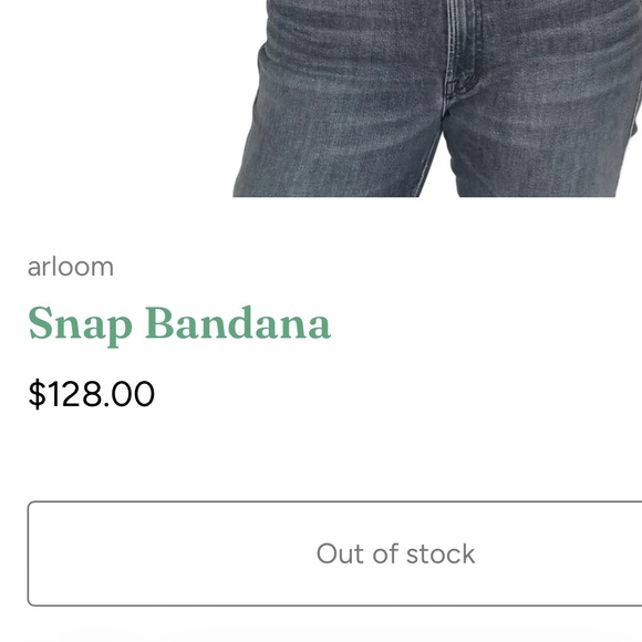 Embroidered Bandana - Picture 4 of 4